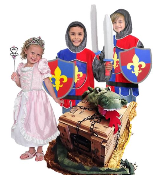 Party-Verleihkiste Ritter- & Mittelalterparty